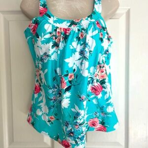 NWT Coco Reef‎ Tankini Top 34D